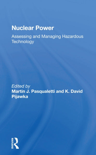 Book cover of: Nuclear Power. By: Martin J. Pasqualetti