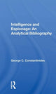 Book cover of: Intelligence And Espionage. By: George C. Constantinides