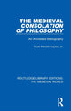Book cover of: Medieval Consolation of Philosophy