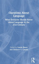Book cover of: Questions About Language. By: Laurie Bauer