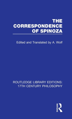 Correspondence of Spinoza