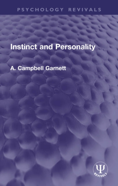 Book cover of: Instinct and Personality