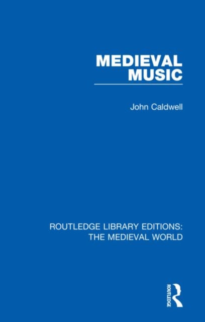 Book cover of: Medieval Music. By: John Caldwell
