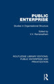 Book cover of: Public Enterprise. By: V. V. Ramanadham