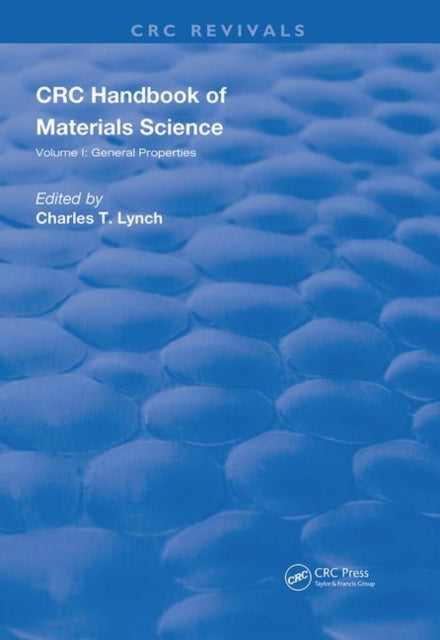 Book cover of: Handbook of Materials Science. By: Charles T. Lynch