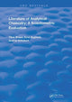 Book cover of: Literature Of Analytical Chemistry. By: Tibor Braun