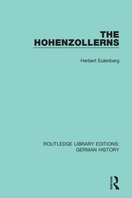 Book cover of: Hohenzollerns. By: Herbert Eulenberg