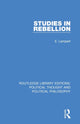 Book cover of: Studies in Rebellion. By: Evgenii Lampert