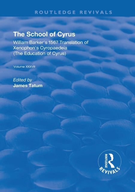 Book cover of: School of Cyrus. By: Xenophon