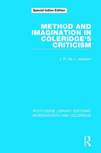 Book cover of: METHOD & IMAGINATION IN COLERIDGES CRITI