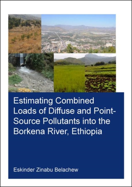 Book cover of: Estimating Combined Loads of Diffuse and Point-Source Pollutants Into the Borkena River, Ethiopia. By: Eskinder Zinabu Belachew