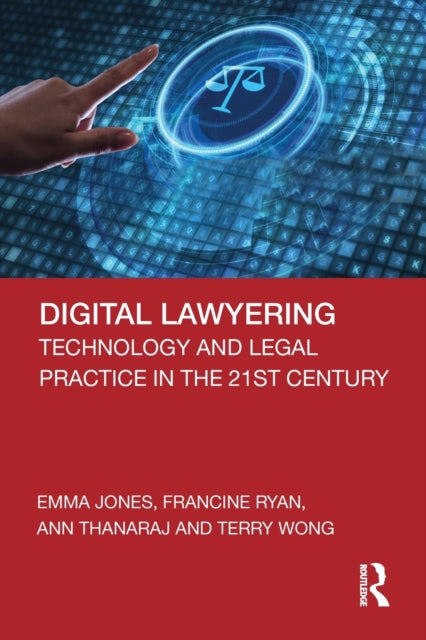 Book cover of: Digital Lawyering. By: Emma Jones