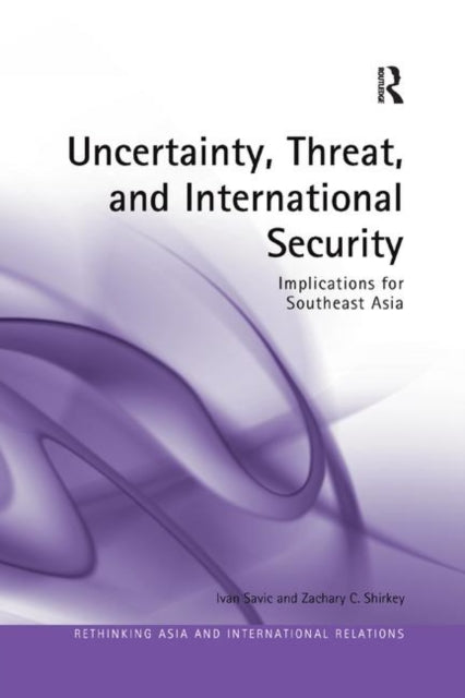 Book cover of: Uncertainty, Threat, and International Security. By: Ivan Savic