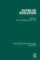 Book cover of: Rates of Evolution. By: K. S. W. Campbell