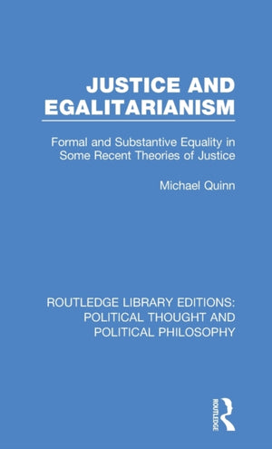 Justice and Egalitarianism