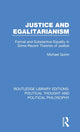 Book cover of: Justice and Egalitarianism. By: Michael Quinn