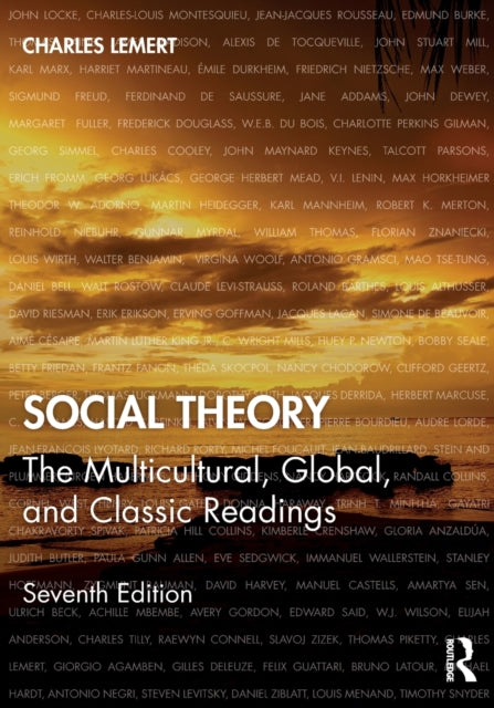 Book cover of: Social Theory. By: Charles C. Lemert