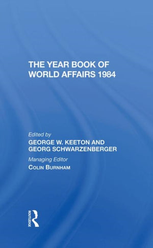 Year Book Of World Affairs 1984