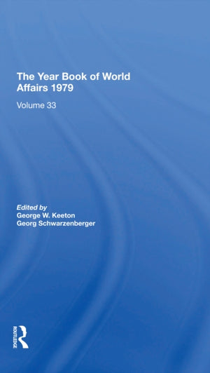 Year Book Of World Affairs, 1979
