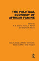 Book cover of: Political Economy of African Famine. By: R. E. Downs