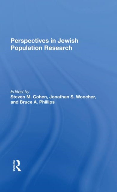 Book cover of: Perspectives In Jewish Population Research. By: Stephen M. Cohen