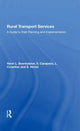 Book cover of: Rural Transport Services. By: Henri L. Beenhakker