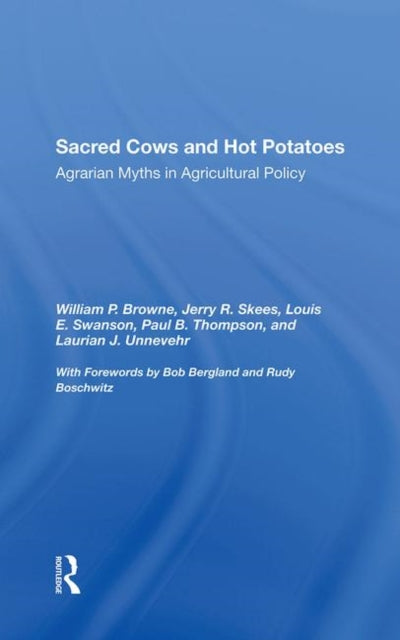 Book cover of: Sacred Cows And Hot Potatoes. By: William P. Browne