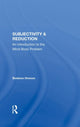 Book cover of: Subjectivity And Reduction. By: Barbara Hannan