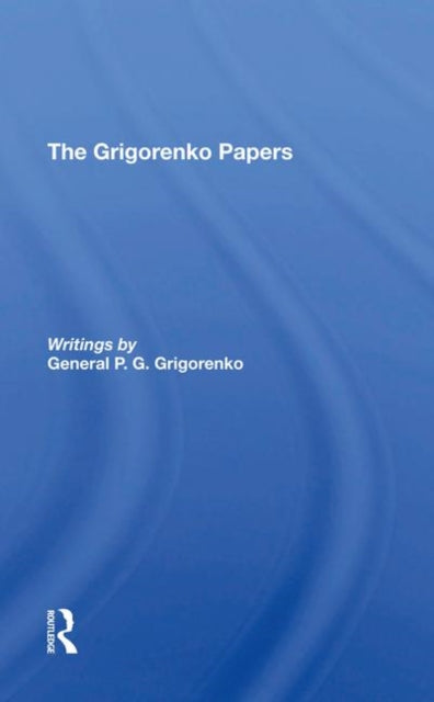 Book cover of: Grigorenko Papers. By: P. G. Grigorenko