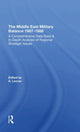 Book cover of: Middle East Military Balance 1987-1988. By: Aharon Levran