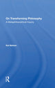 Book cover of: On Transforming Philosophy. By: Kai Nielsen