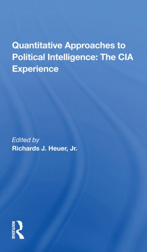 Quantitative Approaches To Political Intelligence