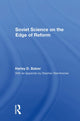 Book cover of: Soviet Science on the Edge of Reform. By: Harley D. Balzer