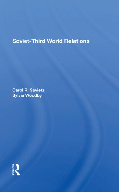 Book cover of: Sovietthird World Relations