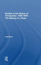 Book cover of: Studies In The History Of Transjordan, 19201949. By: Uriel Dann