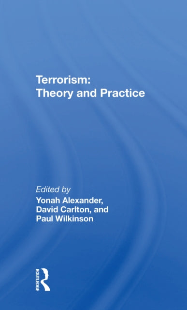 Book cover of: Terrorism. By: Lewis M Alexander