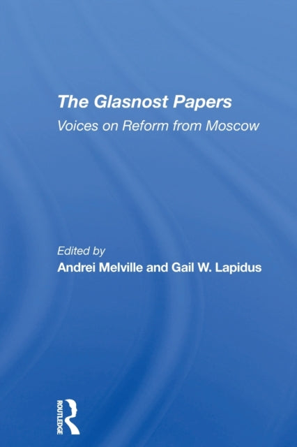 Book cover of: Glasnost Papers. By: A. IU Melvil
