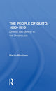 Book cover of: People Of Quito, 1690-1810. By: Martin Minchom