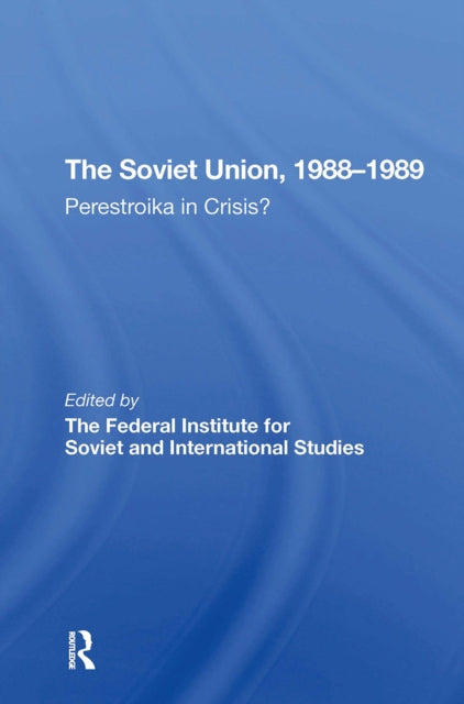 Book cover of: Soviet Union 19881989