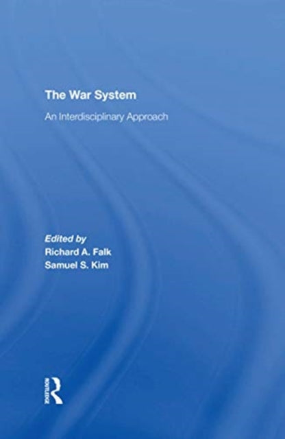 Book cover of: War System. By: Falk, Richard A.