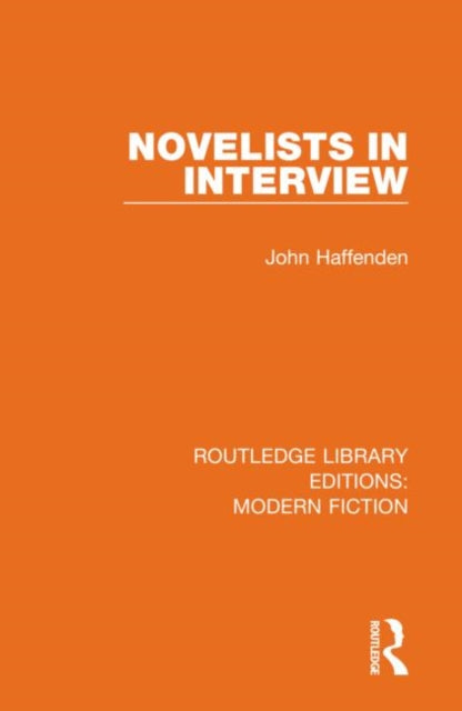 Book cover of: Novelists in Interview. By: John Haffenden