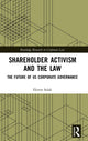 Book cover of: Shareholder Activism and the Law. By: Ekrem Solak