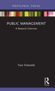 Book cover of: Public Management. By: Tom Entwistle