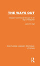 Book cover of: Ways Out. By: John R. Hall