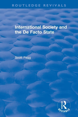 International Society and the De Facto State