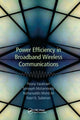 Book cover of: Power Efficiency in Broadband Wireless Communications. By: Pooria Varahram