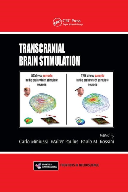 Book cover of: Transcranial Brain Stimulation. By: Carlo Miniussi