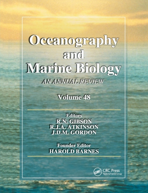 Book cover of: Oceanography and Marine Biology