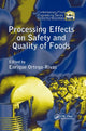 Book cover of: Processing Effects on Safety and Quality of Foods. By: Enrique Ortega-Rivas