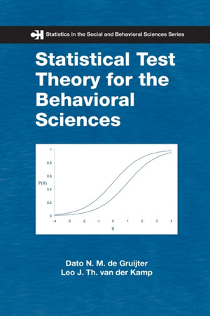 Statistical Test Theory for the Behavioral Sciences
